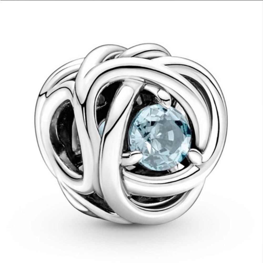 Silver and Blue Gemstone Women's Jewelry